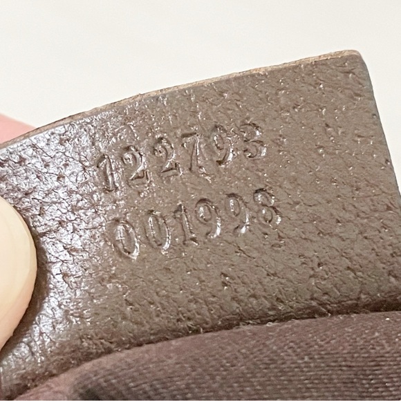 Gucci brown monogram canvas leather trim small shoulder bag - Picture 14 of 15